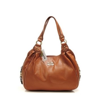 Coach City Medium Tan Hobo DHY