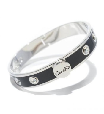 Coach Round Stone Black...
