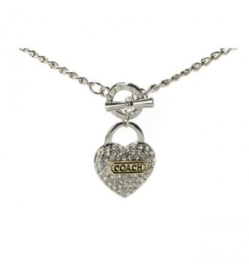 Coach Shine Heart Silver...