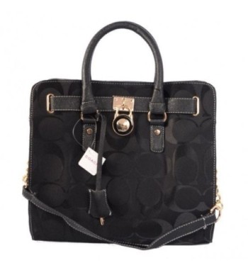 Coach Lock Medium Black...