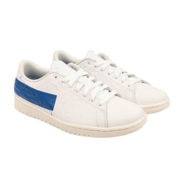 Zapatillas blancas y azul...