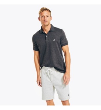 mens slim fit interlock polo